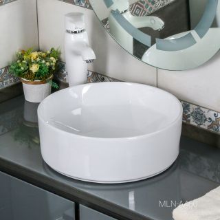 Накладная раковина Melana A460-803 41см белый